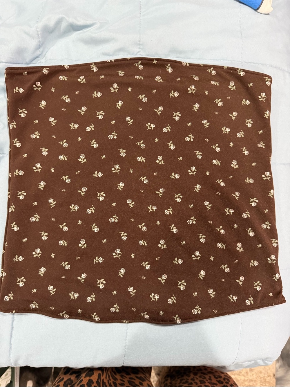 Women’s Brown Floral Tube top
